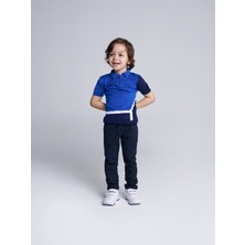 EMR Kids Triko %100 Pamuk Polo Yaka Fermuarlı T-Shirt