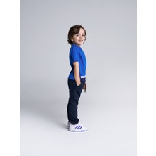 EMR Kids Triko %100 Pamuk Polo Yaka Fermuarlı T-Shirt