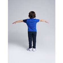 EMR Kids Triko %100 Pamuk Polo Yaka Fermuarlı T-Shirt