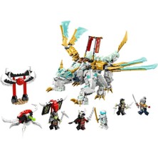 Pshoplay 71786 LEGO Ninjago - Zane’in Buz Ejderha Yaratığı 973 Parça +10 Yaş