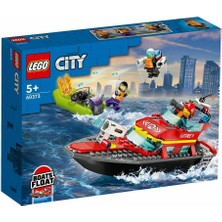 Pshoplay LEGO City - Itfaiye Kurtarma Teknesi 144 Parça +5 Yaş