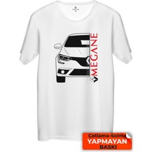 Çakılap Renault Megane 4 Baskılı Tişört Unisex, Premium Kalite (Rgl-Otmbl-Rnlt)