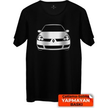 Çakılap Renault Clio Symbol Baskılı Tişört Unisex, Premium Kalite (Rgl-Otmbl-Rnlt)
