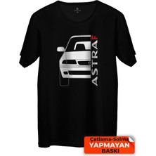 Çakılap Opel Astra F Baskılı Tişört Unisex, Premium Kalite (Rgl-Otmbl-Opl)
