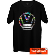 Çakılap Vw Golf 7 Baskılı Tişört Unisex, Premium Kalite (Rgl-Otmbl-Vw)