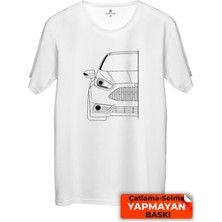 Çakılap Ford Fiesta Mk7.5 Baskılı Tişört Unisex, Premium Kalite (Rgl-Otmbl-Frd)