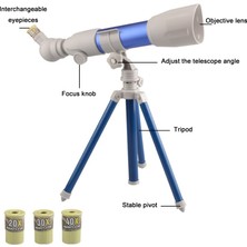 ZHKJ Shop Çocuk Yüksek Çözünürlüklü Çoklu Astronomik Tescope A Modeli Kırmızı A Modeli Kırmızı (Yurt Dışından)