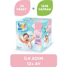 Uni Baby Ilk Adim Islak Mendil 24x52 (1248 Yaprak)