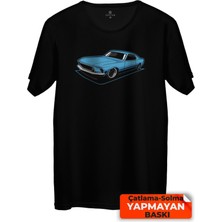 Çakılap Ford Mustang Baskılı Tişört Unisex, Premium Kalite (Rgl-Otmbl-Frd)