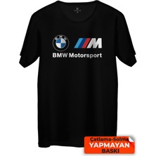 Çakılap Bmw M Baskılı Tişört Unisex, Premium Kalite (Rgl-Otmbl-Bmw)