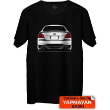 Çakılap Bmw E60 Baskılı Tişört Unisex, Premium Kalite (Rgl-Otmbl-Bmw)