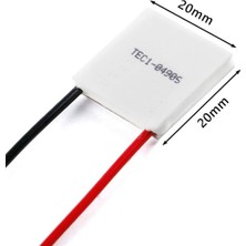 Robiz TEC1-04905 Termo Elektrik Peltier Soğutucu Tec1 04905 2X2CM 20X20MM Dc 5V 3A Mini Klima Fan Buzluk