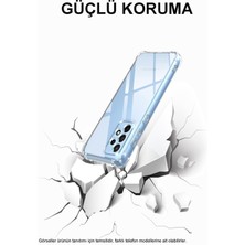 Case World Caseworld Samsung Galaxy A05S Kapak Kamera Korumalı Airbag Antishock Köşe Korumalı Şeffaf Silikon Kılıf