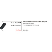 Üçel Direksiyon Körüğü Sol 30344 Slx Hidrolik Direksiyon 36020027 Gold