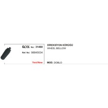 Direksiyon Körüğü 31460 Doblo 48845034 48845034 Gold