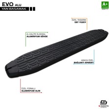 Drs Tuning S-Dizayn Land Rover Rover Range Rover Vogue 2 Evo Siyah Yan Basamak 183 cm 2002-2012