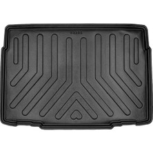 Rizline Citroen C3 Aircross (Alt Kısım) Hareketli Koltuk 2023 Araca Özel 3D Bagaj Havuzu