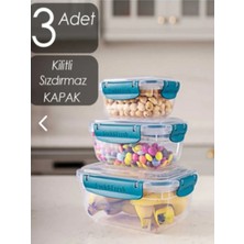 Wish Home Kilitli 3 Boy Saklama Kabı