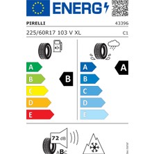 Pirelli 225/60 R17 103V Xl Cinturato All Season Sf3 Oto 4 Mevsim Lastiği ( Üretim Yılı: 2024 )