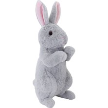 Neco Plush Tavşan 35 cm - Gri Renk