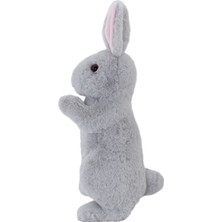 Neco Plush Tavşan 35 cm - Gri Renk