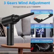 Humble Multipurpose Electric Duster And Air Blower, Compressed Air Cleaner For Pc,replace Compressed Air Cans For Deep Cleaning (Yurt Dışından)