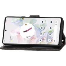 Mays Boutique Google Piksel 8A Kickstand Pu Deri Kart Tutucu Manyetik Için Flip Case (Yurt Dışından)