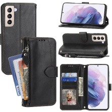 Mays Boutique Samsung Galaxy S21 Artı 5g Kickstand Pu Deri Kart Tutucu Için Flip Case (Yurt Dışından)