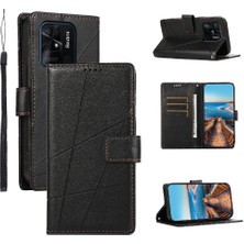 Mays Boutique Xiaomi Redmi 10C Şok Emici Kickstand Üç Kart Yuvaları Için Flip Case (Yurt Dışından)