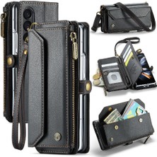 Mays Boutique Samsung Galaxy Z Için Crossbody Durumda Kat 4 5g Cüzdan Kılıf Kadınlar Için Kılıf (Yurt Dışından)