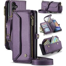 Mays Boutique Samsung Galaxy A34 5g Için Crossbody Durumda Rfid Engelleme Cüzdan Kılıf Için (Yurt Dışından)