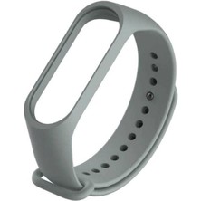 Cupcase Xiaomi Mi Band 3 Uyumlu Kordon Zore - Gri