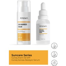 Known. Known Güneş Kremi ve Güneş Sonrası Besleyici ve Yatıştırıcı Serum Seti