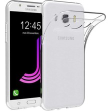 Kilifolsun - Galaxy J7 Uyumlu Kılıf Esnek Soft Slim Fit Süper Silikon Kapak