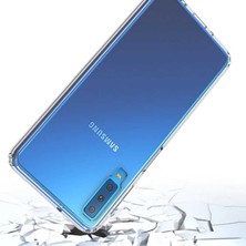 Kilifolsun - Galaxy A7 2018 Uyumlu Kılıf Kenar Köşe Korumalı Nitro Anti Shock Silikon