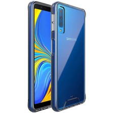 Kilifolsun - Galaxy A7 2018 Uyumlu Kılıf Koruyucu Tatlı Sert Gard Silikon