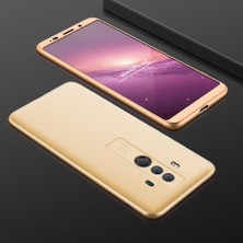 Kilifolsun - Huawei Mate 10 Pro Uyumlu Kılıf 3 Parçalı Parmak Izi Yapmayan Sert Ays Kapak