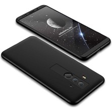 Kilifolsun - Huawei Mate 10 Pro Uyumlu Kılıf 3 Parçalı Parmak Izi Yapmayan Sert Ays Kapak