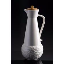 Porselen bambu Kapaklı Yağlık 1000 ml