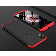 Kilifolsun - Xiaomi Mi 6x / Mi A2 Uyumlu Kılıf 3 Parçalı Parmak Izi Yapmayan Sert Ays Kapak