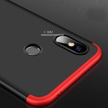 Kilifolsun - Xiaomi Mi 6x / Mi A2 Uyumlu Kılıf 3 Parçalı Parmak Izi Yapmayan Sert Ays Kapak