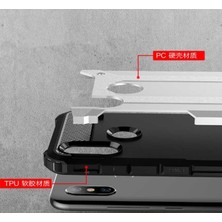 Kilifolsun - Xiaomi Mi 6x / Mi A2 Uyumlu Kılıf Çift Katman Zırh Tank Crash Military Kapak