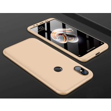 Kilifolsun - Xiaomi Mi 6x / Mi A2 Uyumlu Kılıf 3 Parçalı Parmak Izi Yapmayan Sert Ays Kapak