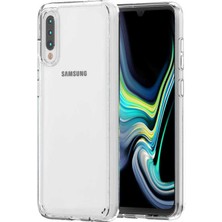 Kilifolsun - Galaxy A30S Uyumlu Kılıf Sert Cam Gibi Şeffaf Koruyucu Coss Kapak