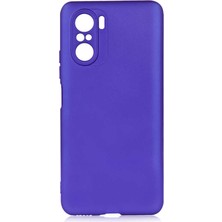 Kilifolsun - Xiaomi Redmi K40 Uyumlu Kılıf Mat Renkli Esnek Premier Silikon Kapak