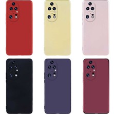 Kilifolsun - Huawei P50 Pro Uyumlu Kılıf Mat Renkli Esnek Premier Silikon Kapak