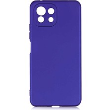 Kilifolsun - Xiaomi Mi 11 Lite Uyumlu Kılıf Mat Renkli Esnek Premier Silikon Kapak