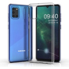 Kilifolsun - Galaxy A31 Uyumlu Kılıf Esnek Soft Slim Fit Süper Silikon Kapak