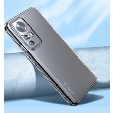 Kilifolsun - Xiaomi Mi 12T Uyumlu Kılıf Kamera Korumalı Şeffaf Slim Fit Süper Silikon Kapak