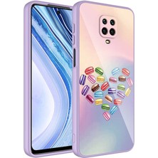 Kilifolsun - Xiaomi Redmi Note 9s Uyumlu Kılıf Sert Kamera Korumalı Desenli Epoksi Kapak